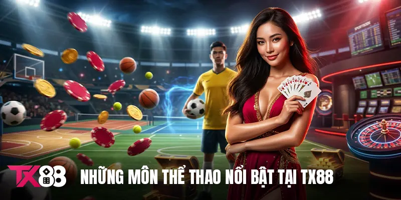 Những môn thể thao nổi bật tại TX88