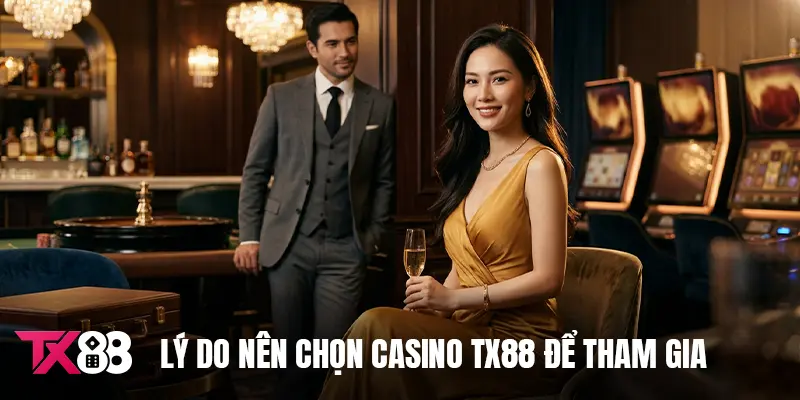 Lý do nên chọn casino TX88 để tham gia