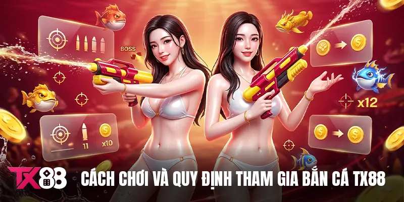 Cách chơi và quy định tham gia bắn cá TX88