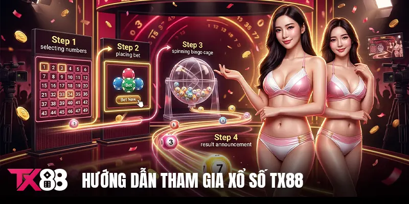 Hướng dẫn tham gia xổ số TX88